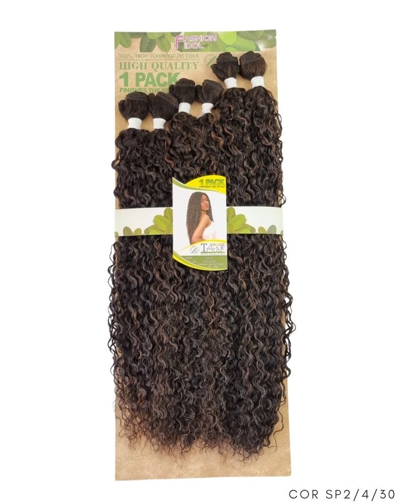 Cabelo Orgânico Juju Cacheado - True Me