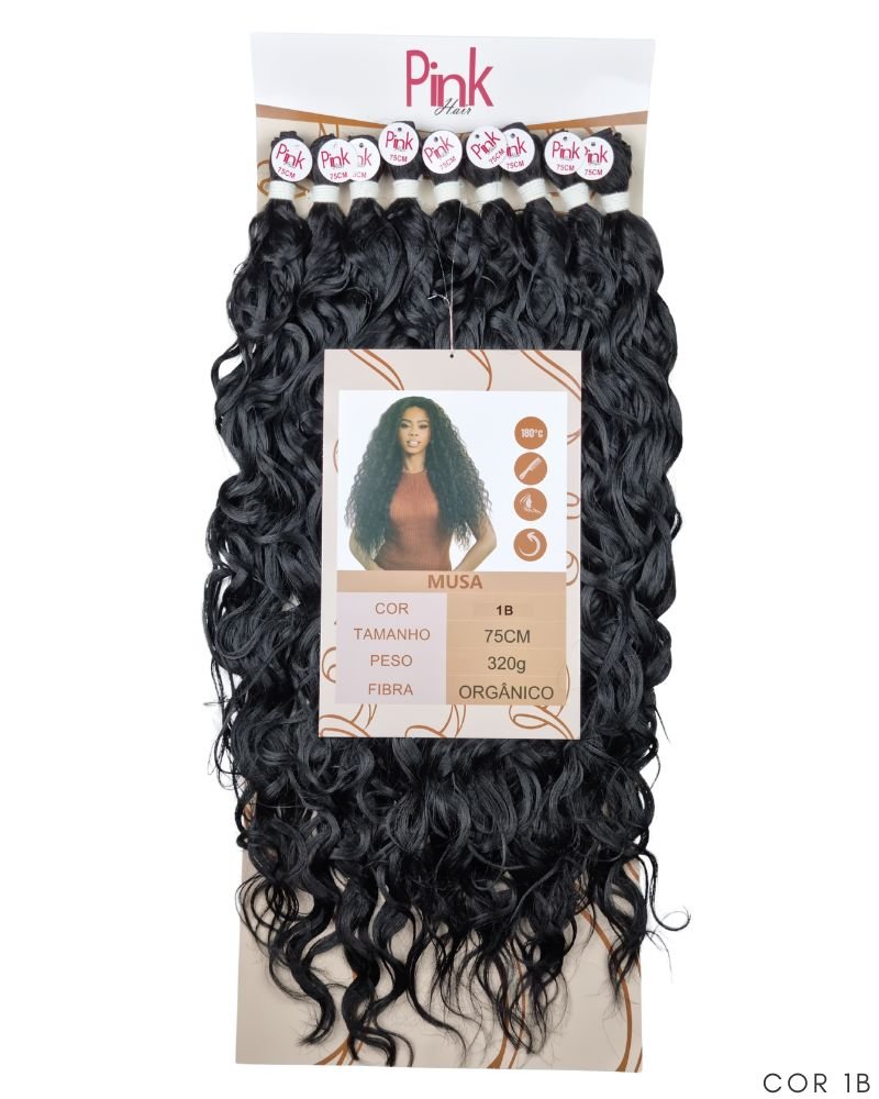 Cabelo Orgânico Musa - Pink Hair by Ramana Borba