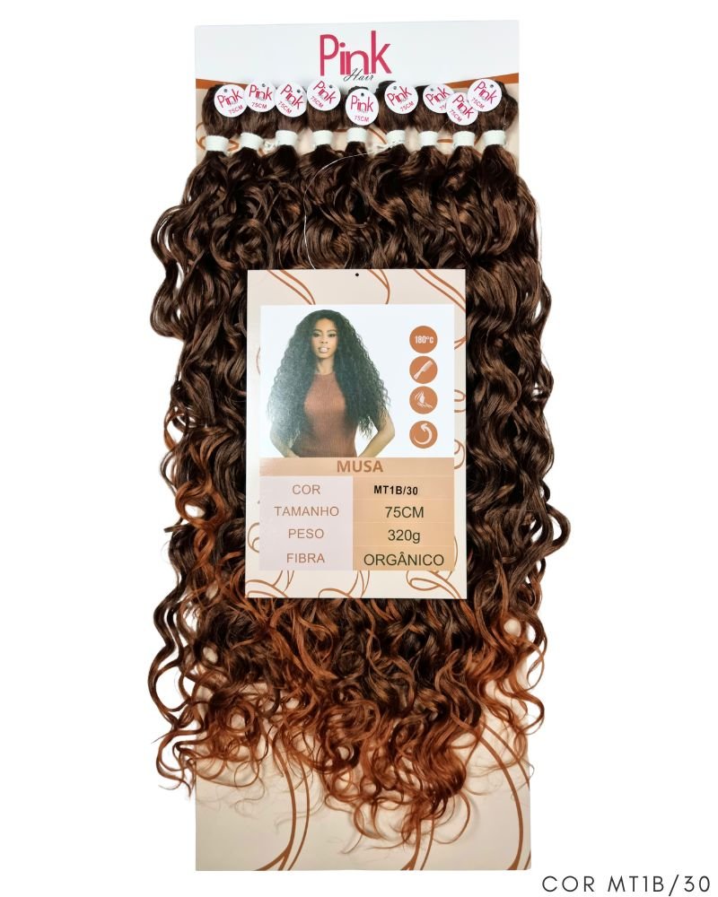 Cabelo Orgânico Musa - Pink Hair by Ramana Borba