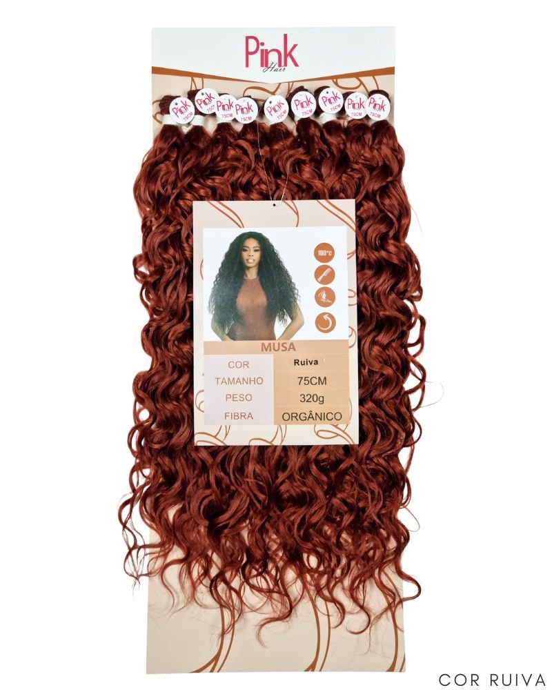 Cabelo Orgânico Musa - Pink Hair by Ramana Borba