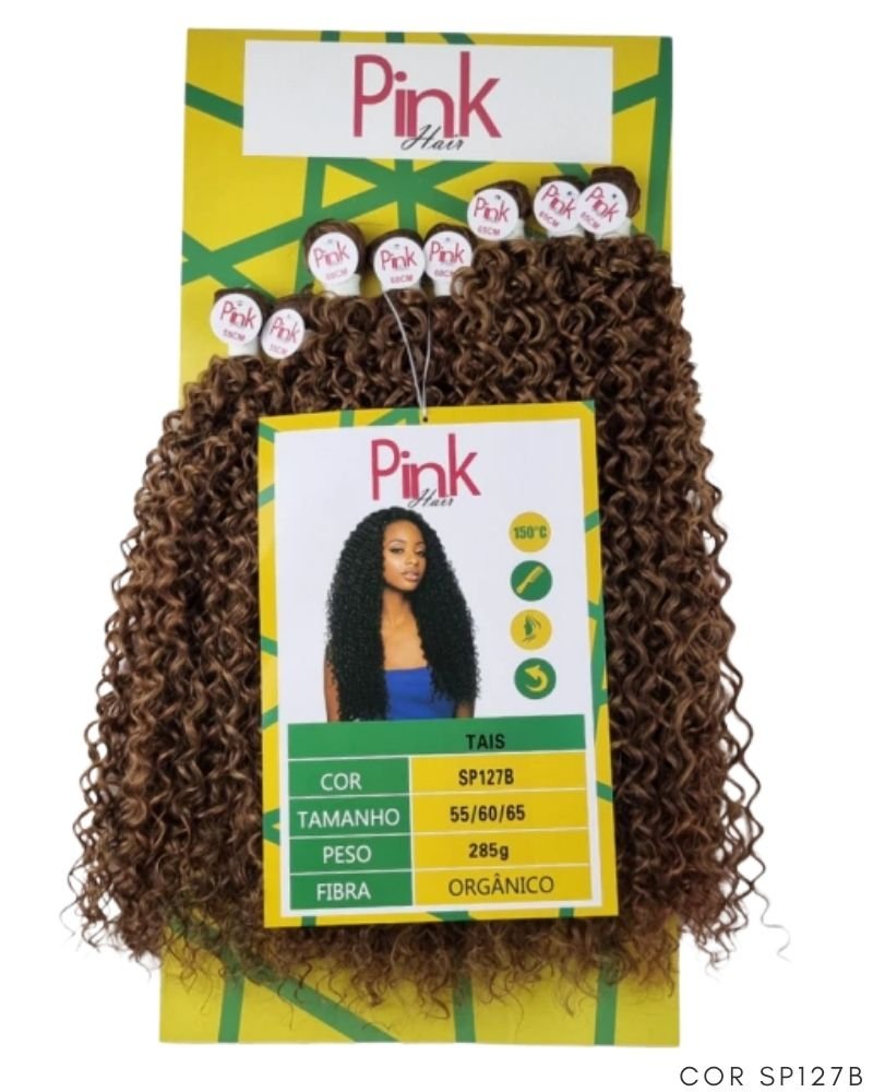 Cabelo Orgânico Tais com etiqueta