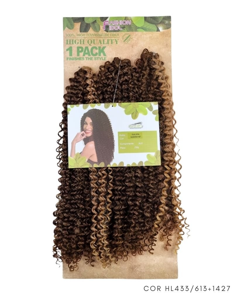 Cabelo Orgânico Tulipa Cacheado - True Me