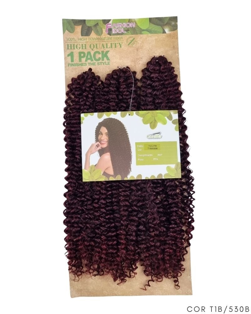 Cabelo Orgânico Tulipa Cacheado - True Me