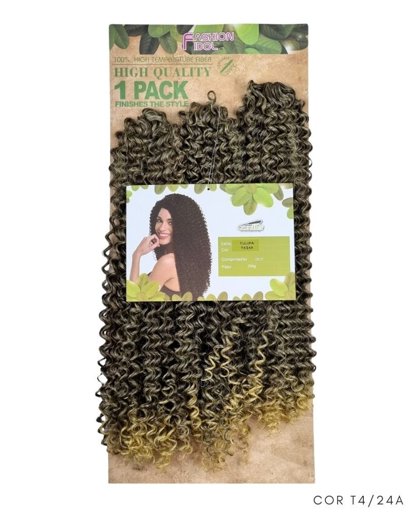 Cabelo Orgânico Tulipa Cacheado - True Me