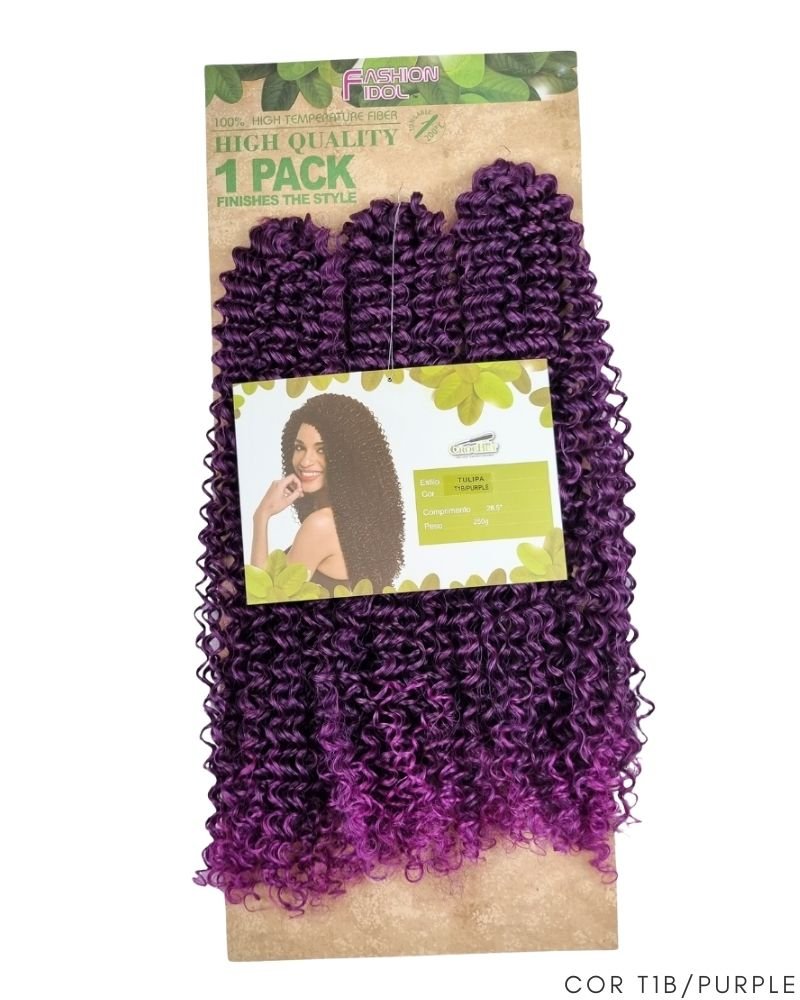 Cabelo Orgânico Tulipa Cacheado - True Me
