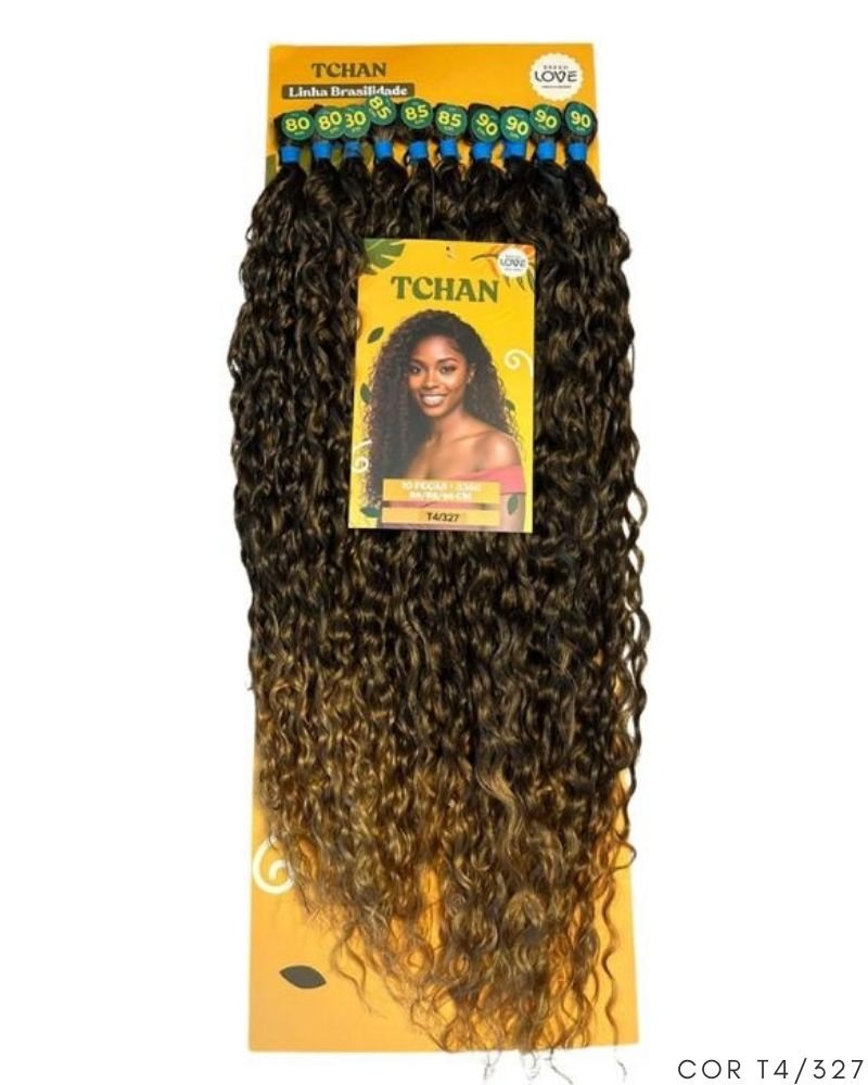 Cabelo Tchan Fibra Brasileira Bio Fibra Cacheado