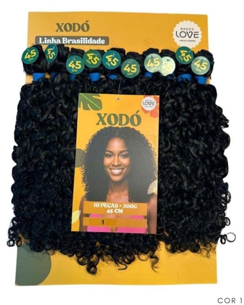 Cabelo Xodó Fibra Brasileira Bio Fibra Cacheado