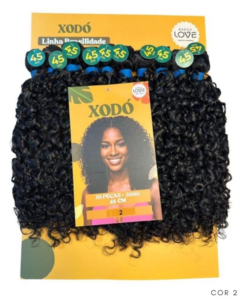 Cabelo Xodó Fibra Brasileira Bio Fibra Cacheado