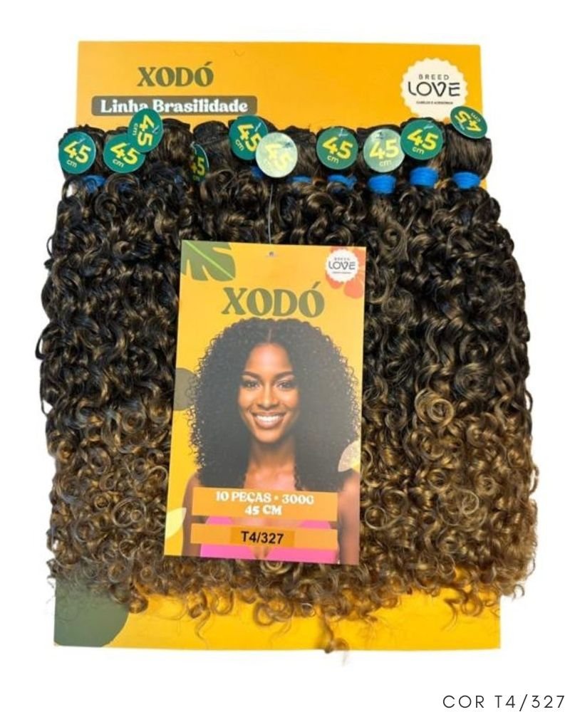 Cabelo Xodó Fibra Brasileira Bio Fibra Cacheado