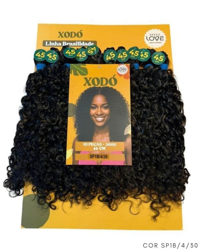 Cabelo Xodó Fibra Brasileira Bio Fibra Cacheado