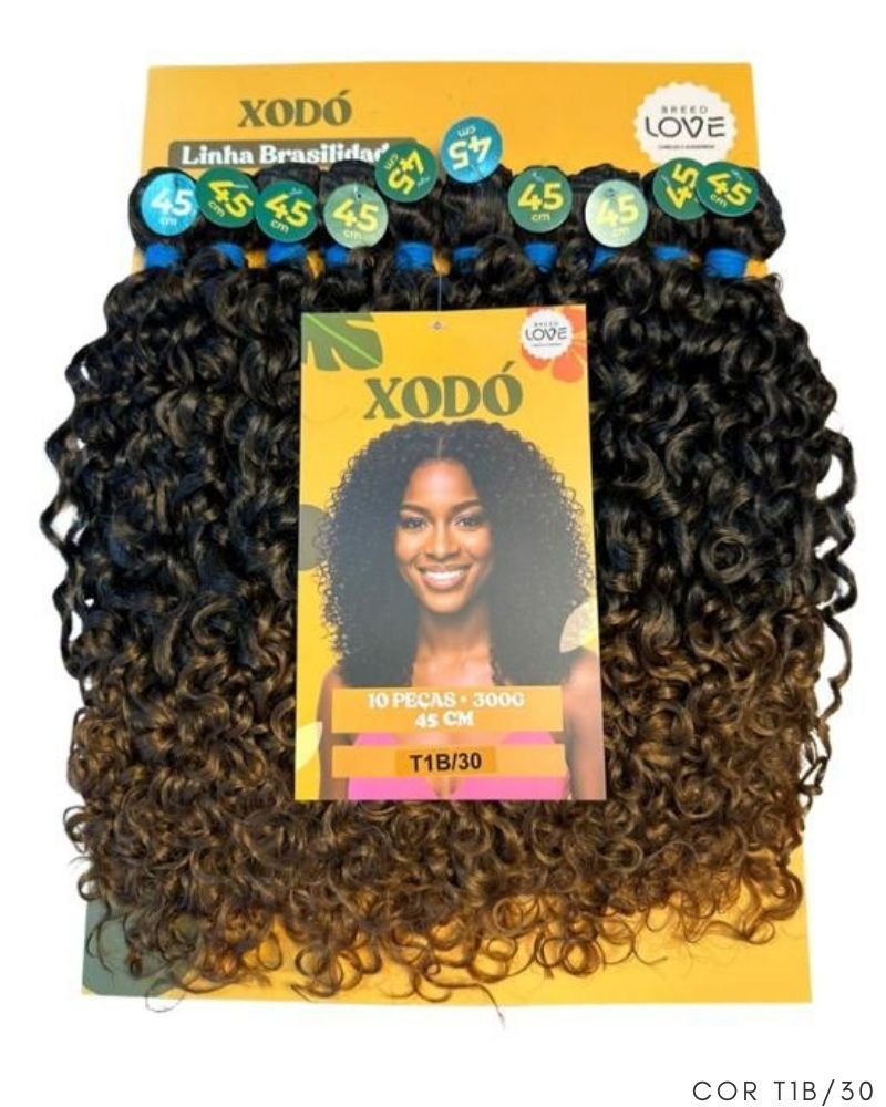 Cabelo Xodó Fibra Brasileira Bio Fibra Cacheado