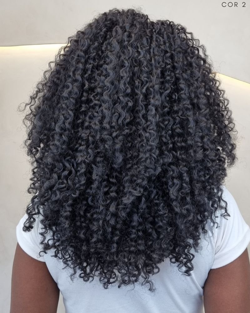 Half Wig Fastina 2 em 1 Bio Proteína Cacheada
