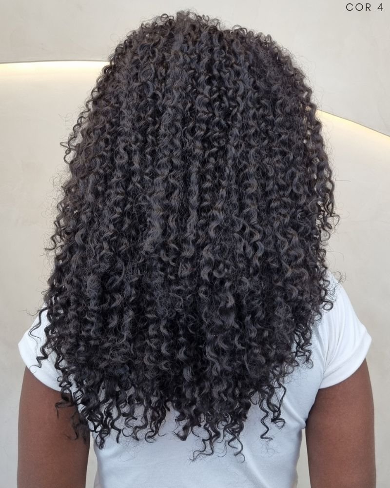Half Wig Fastina 2 em 1 Bio Proteína Cacheada