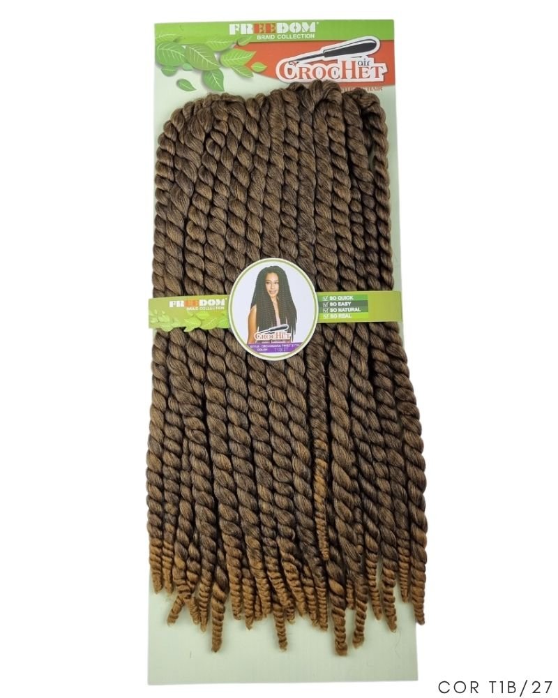 Kit 2 Pacotes Cabelo Cro Havana Twist Freedom