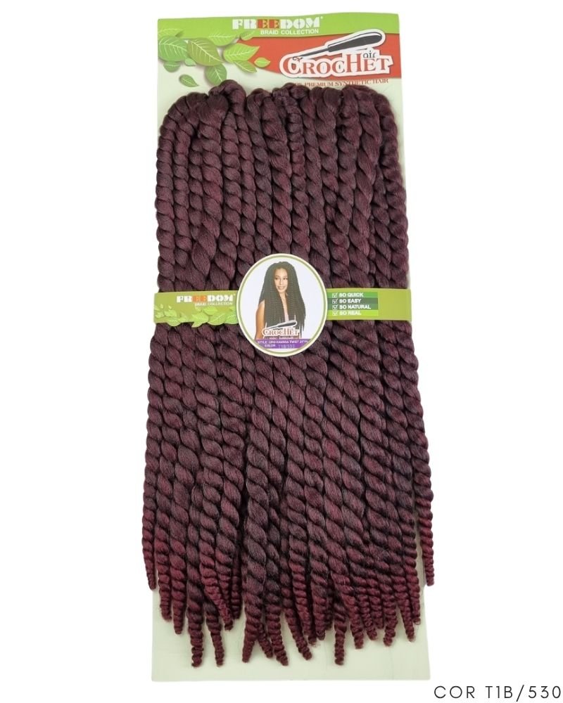 Kit 2 Pacotes Cabelo Cro Havana Twist Freedom