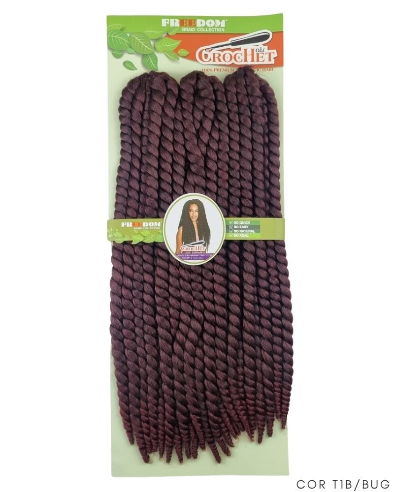Kit 2 Pacotes Cabelo Cro Havana Twist Freedom