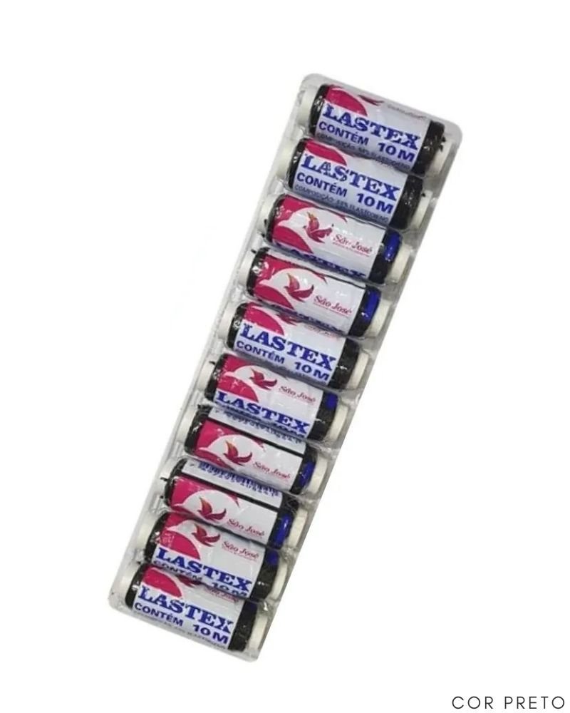 KIT de Linha Lastex 10UN (PEQUENO- 10M) São José