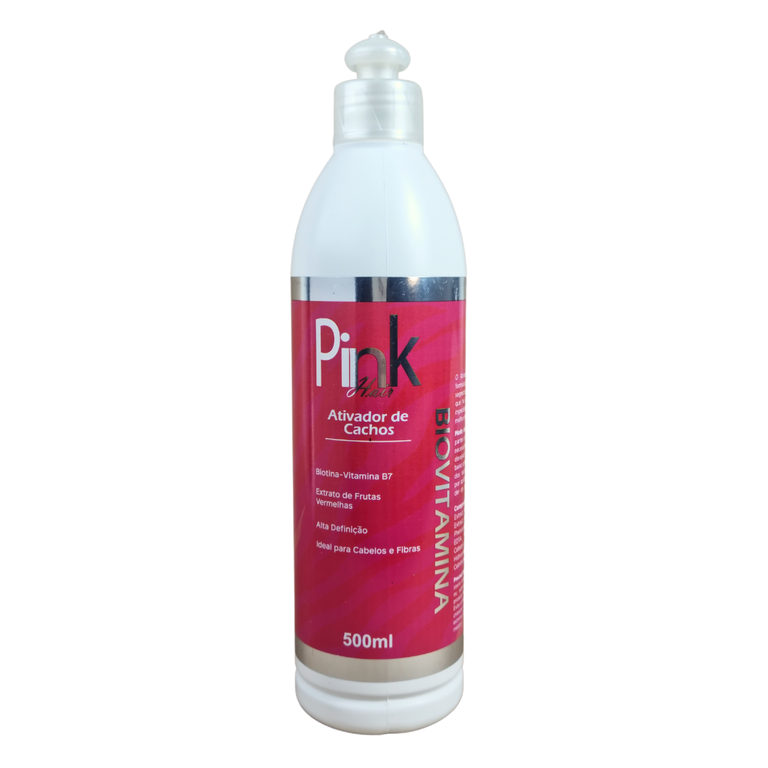 Kit S.O.S Fibra - Solução Desembaraçante - Pink Hair