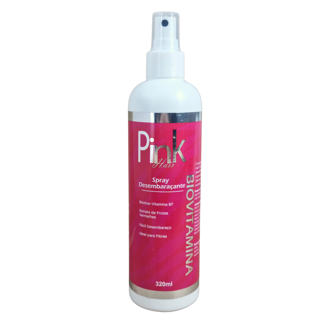Kit S.O.S Fibra - Solução Desembaraçante - Pink Hair