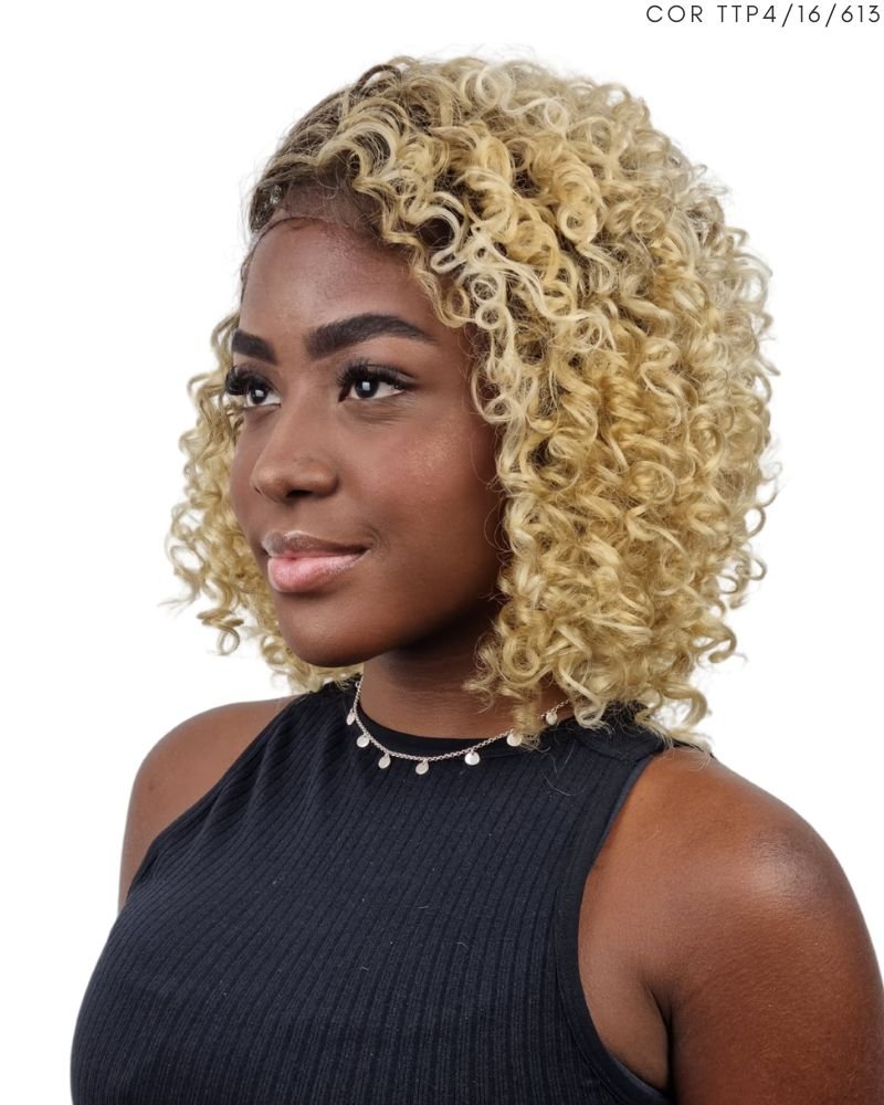 Lace Front Cacheada Rapunzel - Sleek (Cor TTP4/16/613)