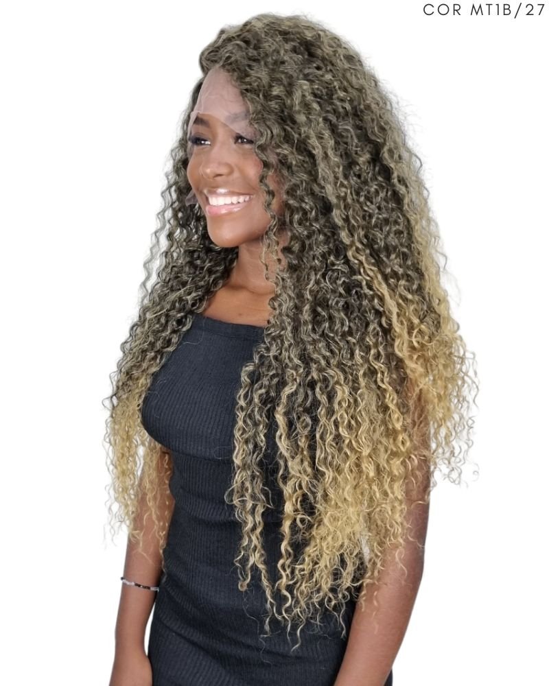 Lace Front Cintia Cacheada - Beauty Hair