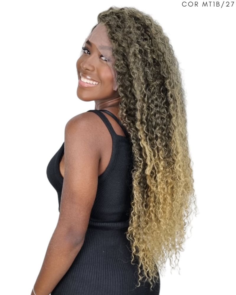 Lace Front Cintia Cacheada - Beauty Hair