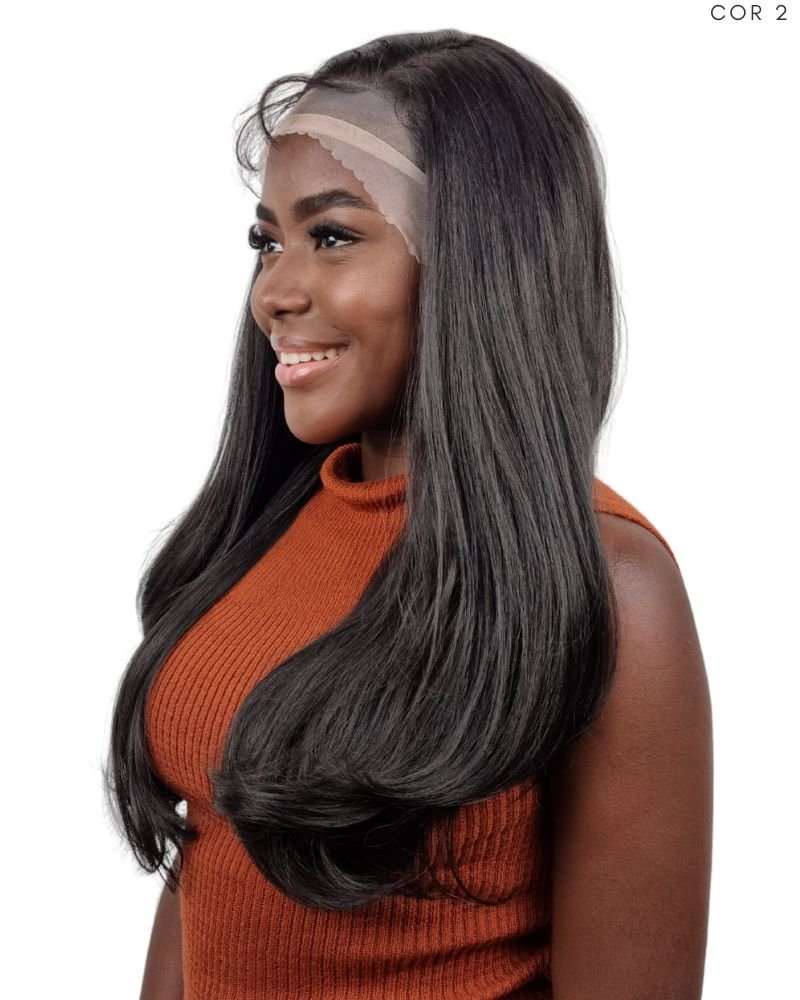 Lace Front Clara Orgânica Lisa