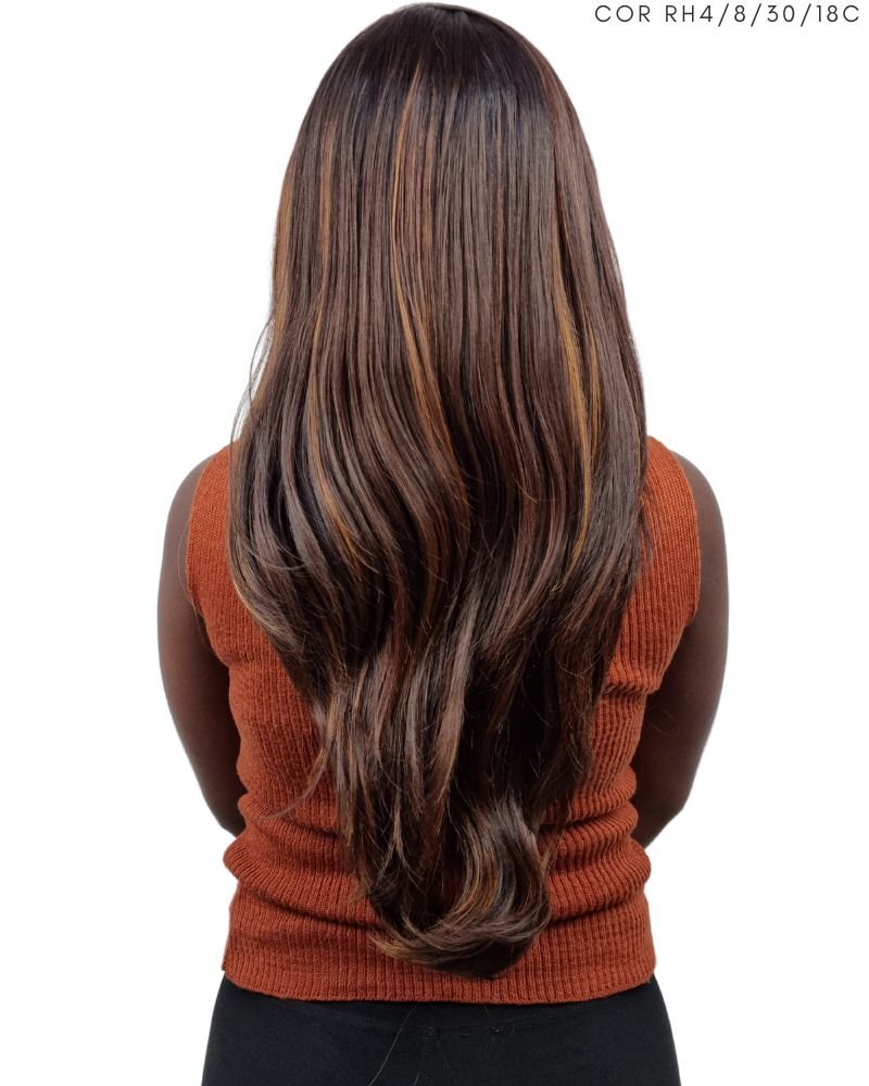 Lace Front Clara Orgânica Lisa