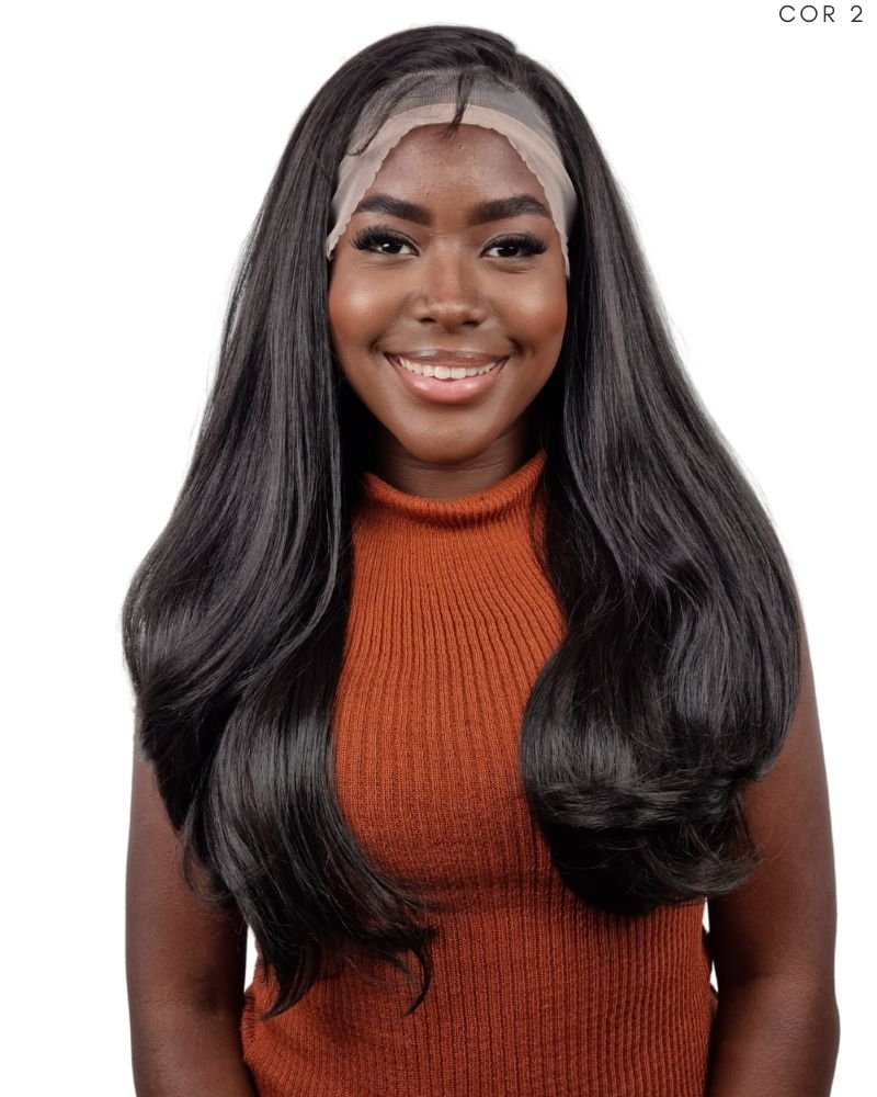 Lace Front Clara Orgânica Lisa