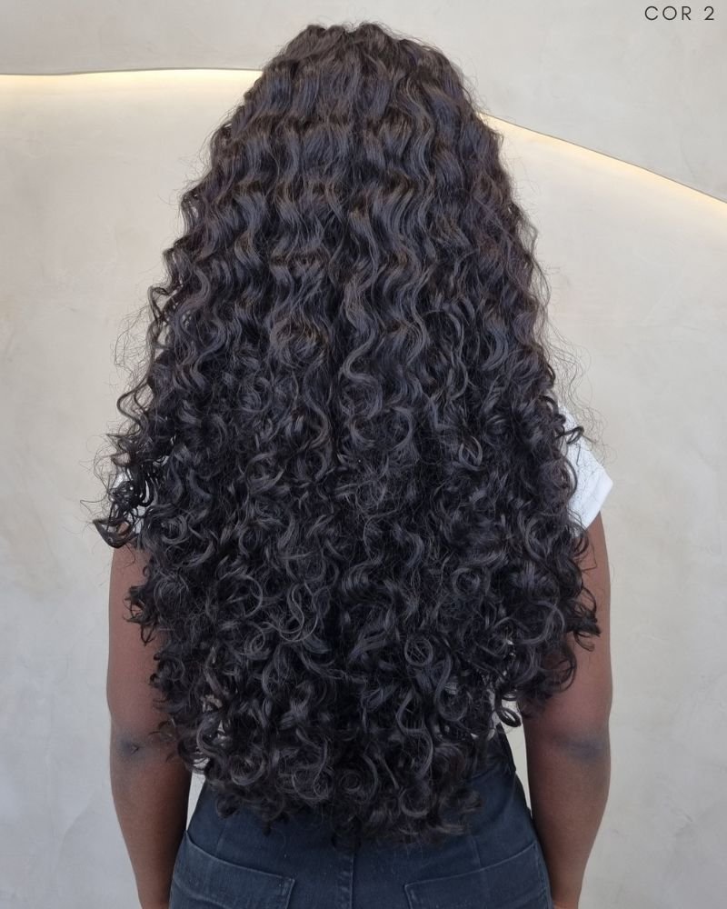 Lace Front Felicidade Orgânica Cacheada