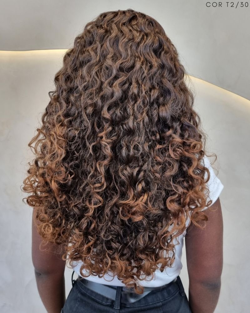 Lace Front Felicidade Bio Fibra Cacheada