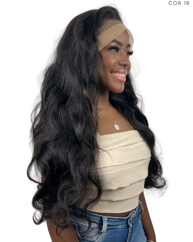 Lace Front Humana Alana 24' Ondulada - Modern Girl (Cor 1B)