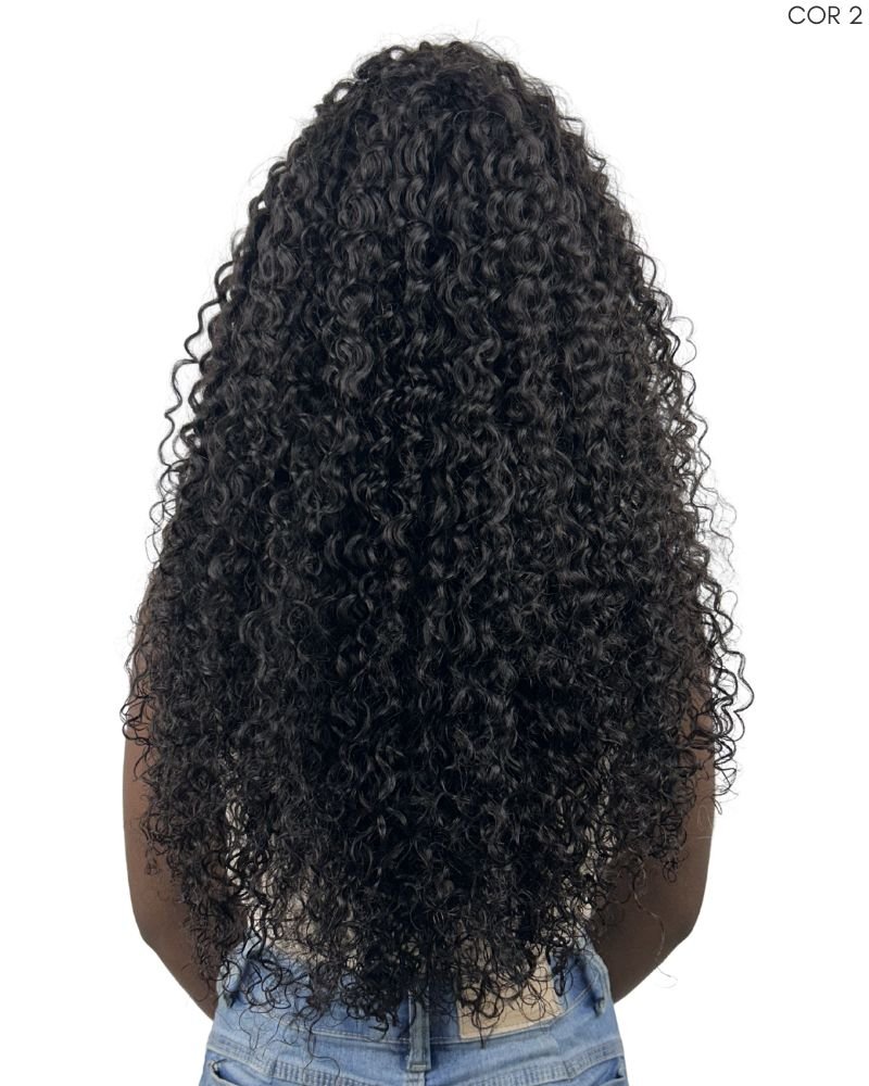 Lace Front Humana Balida 26'' Cacheada - Modern Girl (Cor 2)