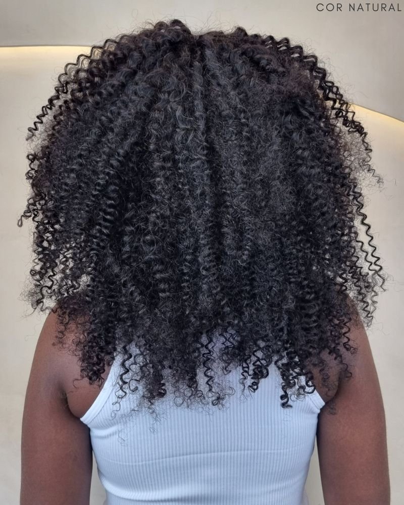 Lace Front Humana Carla M Cacheada - (Cor Natural)