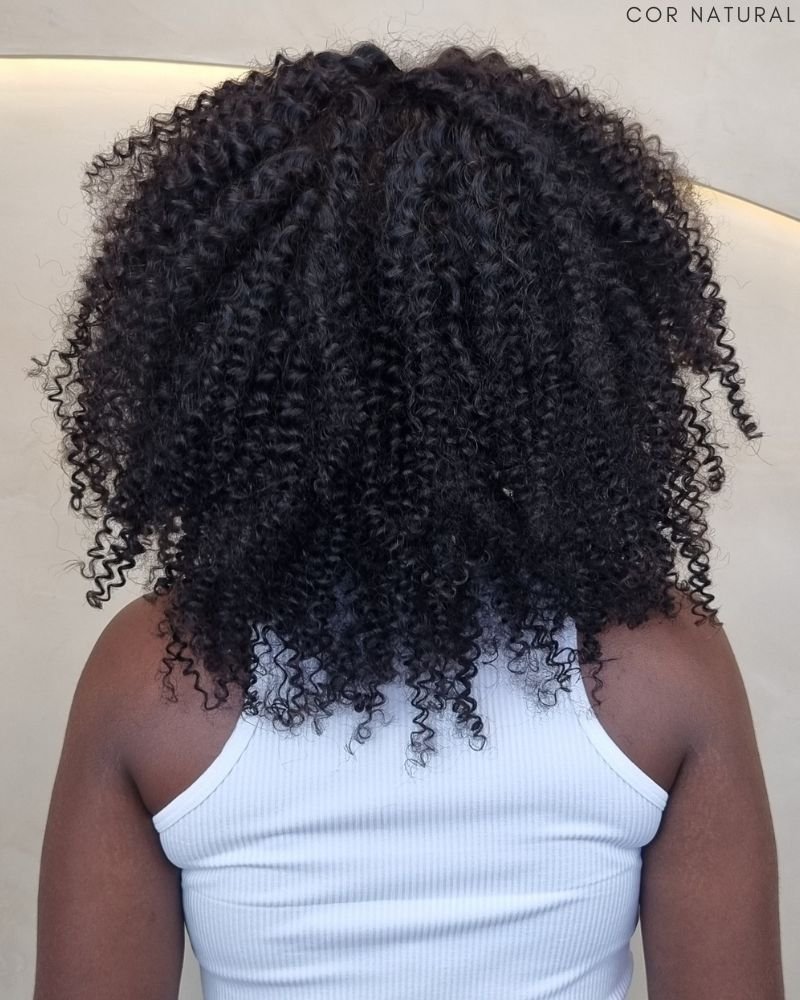 Lace Front Humana Carla P Cacheada - (Cor Natural)