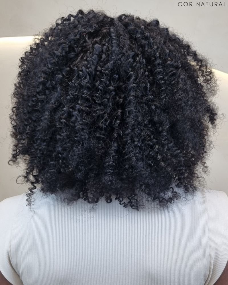 Lace Front Humana Carla PP Cacheada - (Cor Natural)