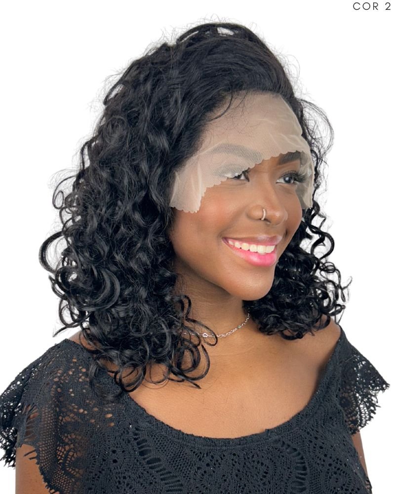 Lace Front Humana Carol 16' Cacheada - Modern Girl