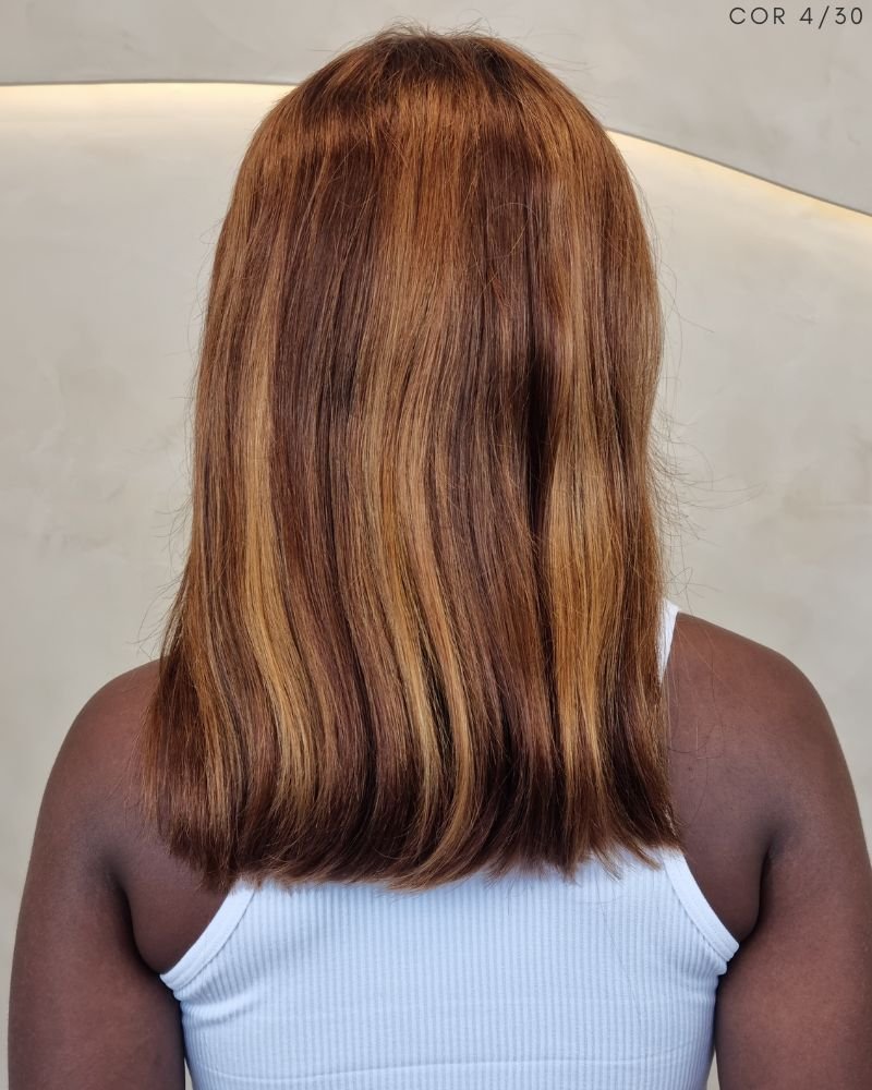 Lace Front Humana Channel G Lisa - (Cor 4/30)