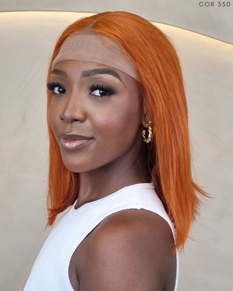Lace Front Humana Channel M Lisa - (Cor 350 Ruiva)