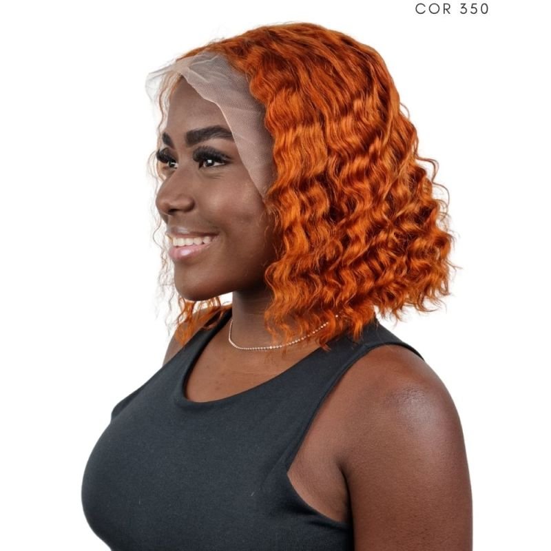 Lace Front Humana Channel P Cacheada - (Cor 350 )