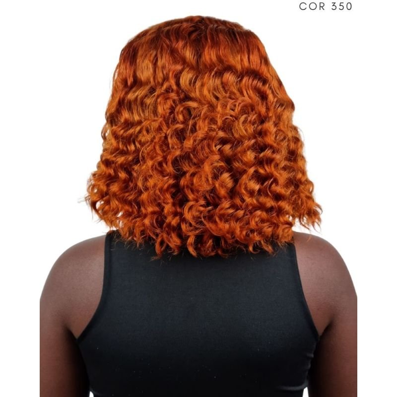 Lace Front Humana Channel P Cacheada - (Cor 350 )