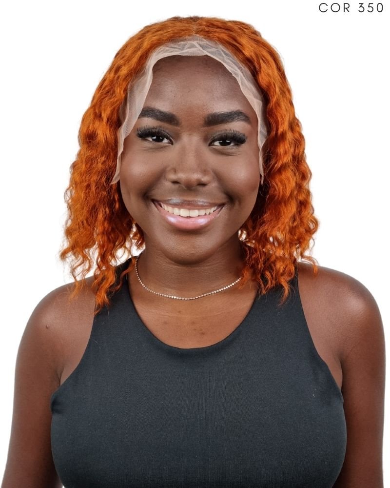 Lace Front Humana Channel P Cacheada - (Cor 350 )