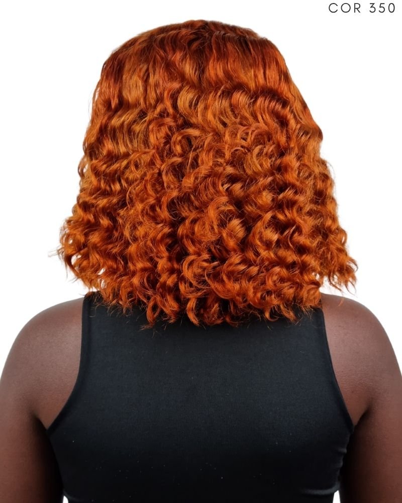 Lace Front Humana Channel P Cacheada - (Cor 350 )
