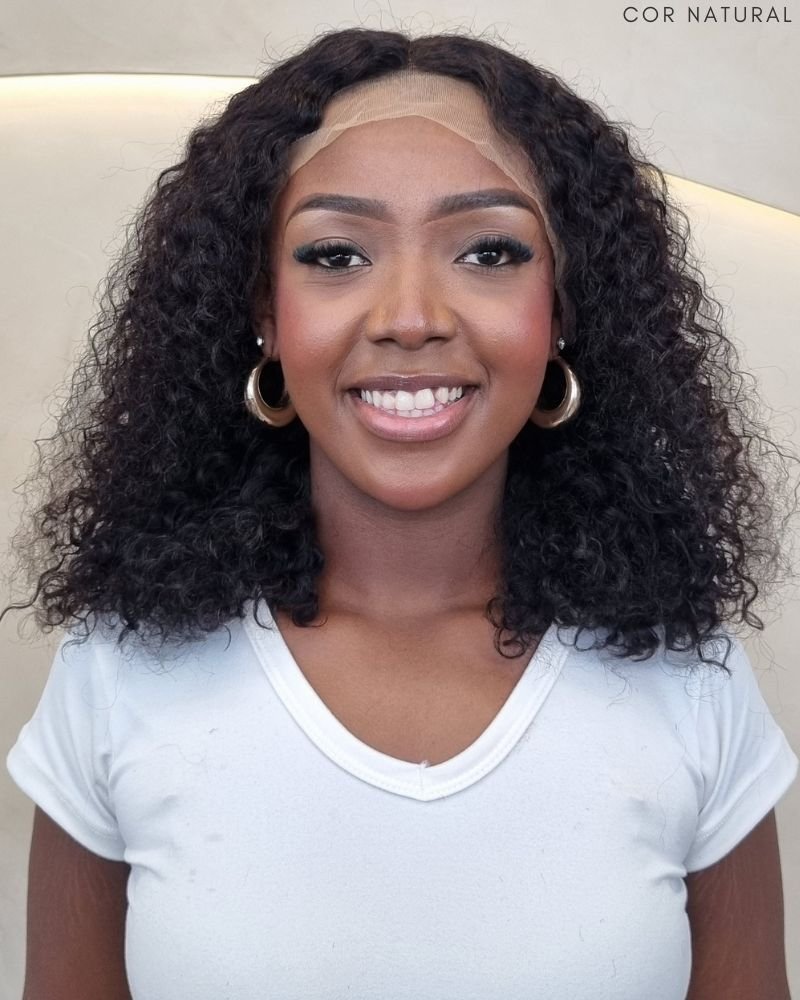 Lace Front Humana Dafini Cacheado