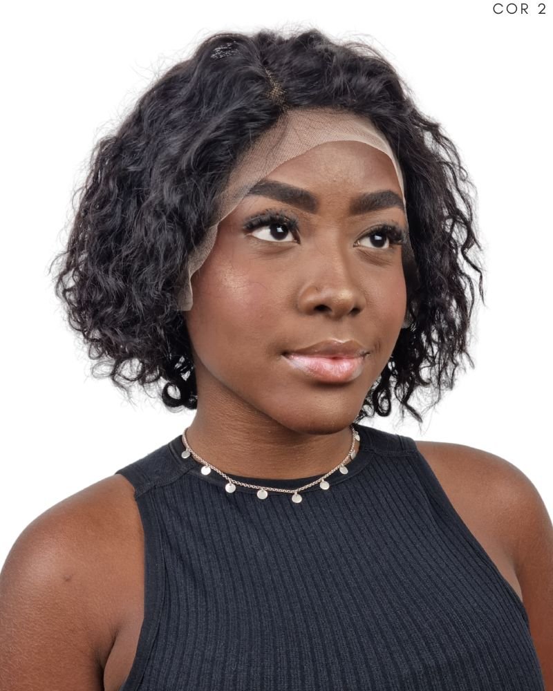 Lace Front Humana Gamora 10'' Cacheada - Modern Girl