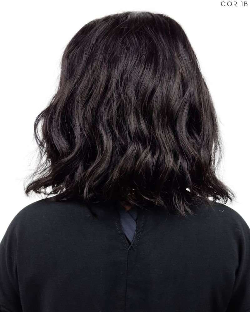 Lace Front Humana Gisele 12'' Ondulada