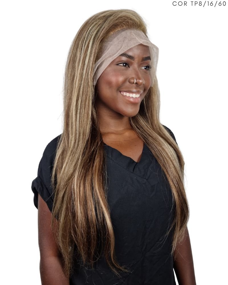 Lace Front Humana Idara 26' Lisa - Modern Girl (Cor TP8/16/60)