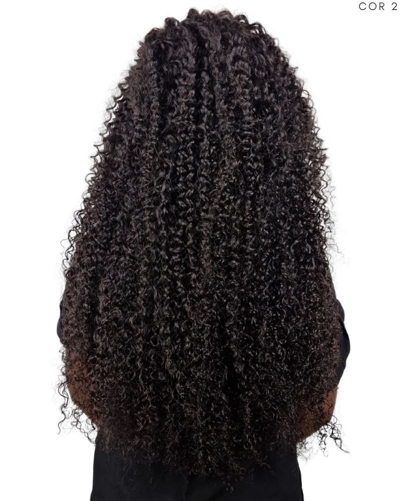 Lace Front Humana Jemily Cacheada - Modern Girl (Cor 2)