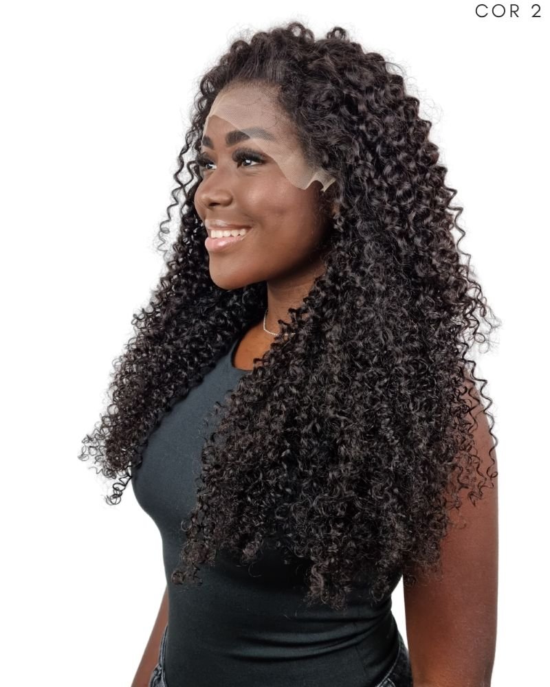 Lace Front Humana Marci 26' Cacheada - Modern Girl (Cor 2 NATURE)