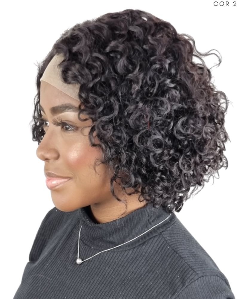 Lace Front Humana Orange Cacheada - Modern Girl (Cor 2)